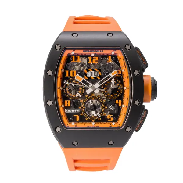 Richard Mille Titanium Orange Storm Replica